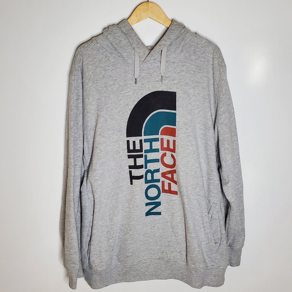 The North Face The Spell-out logo Pull over sweatshirt hoodie Size XXL